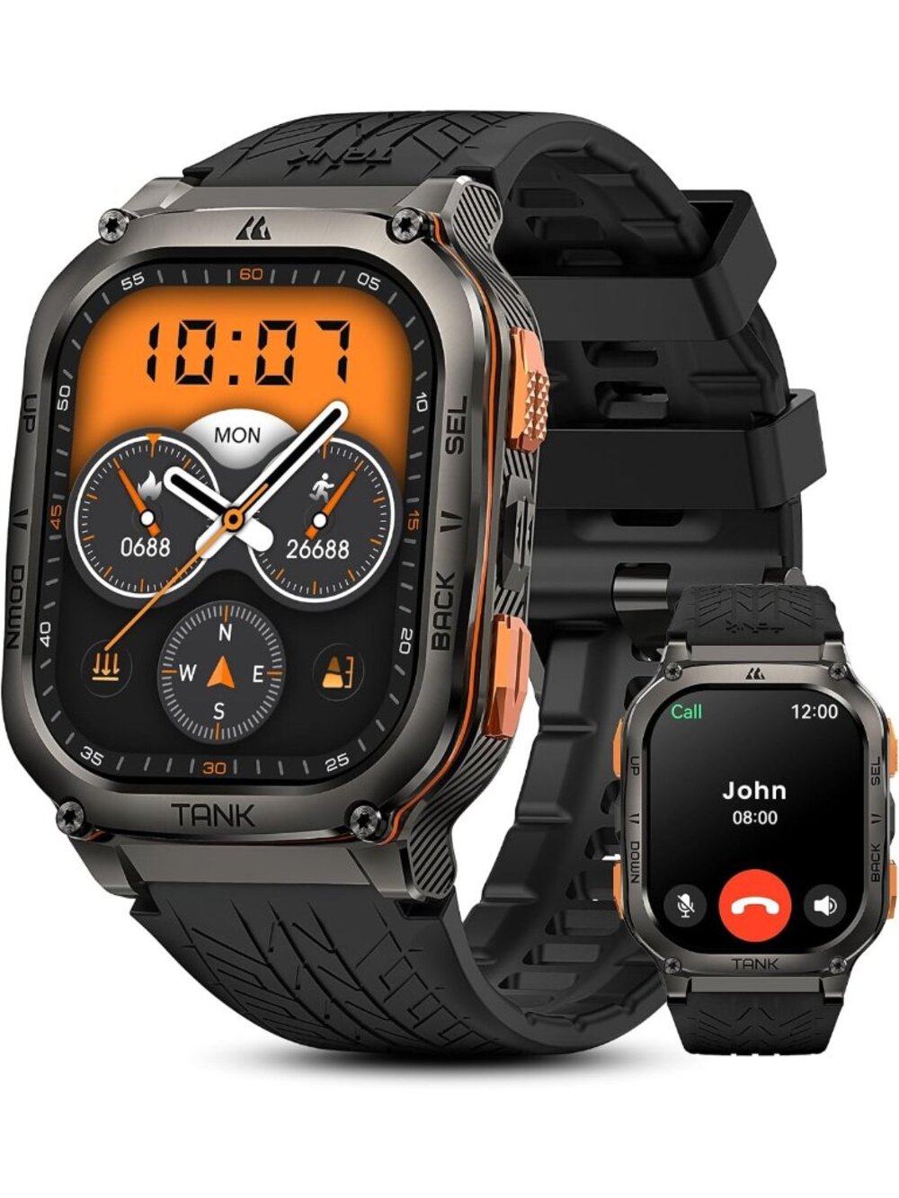 Ultra Smart Watch with Dual-Band GPS, 5 ATM Waterproof & IP69K Rating
